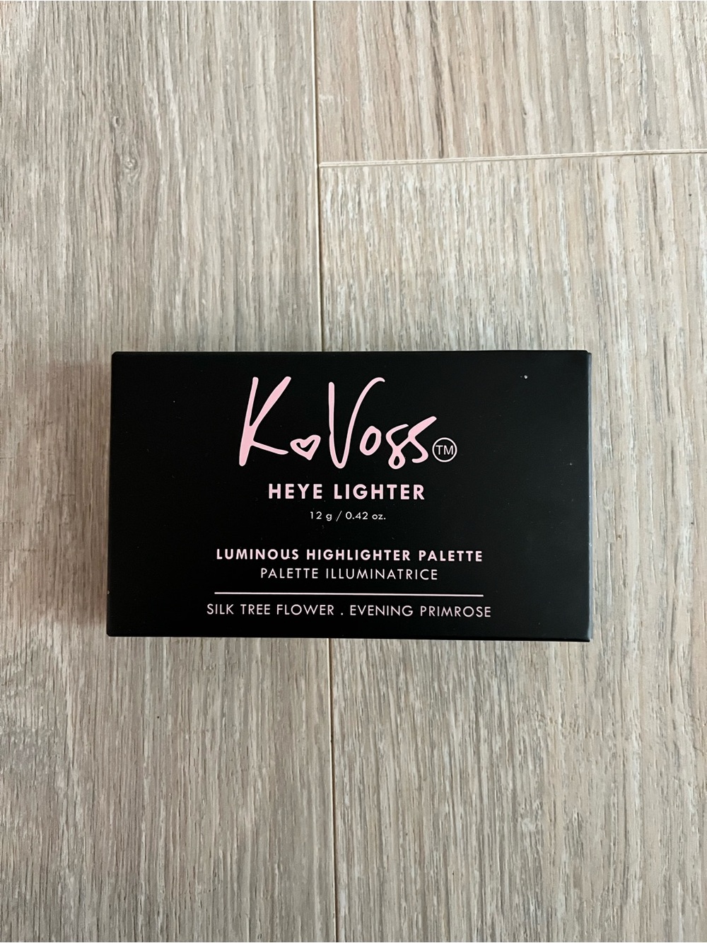 NEW K. Voss Heye Lighter Luminous Highlighter Palette